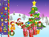 Christmas snow world decoration online karácsony játék